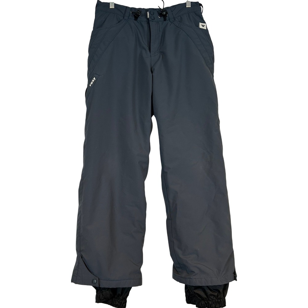 Roxy X-Series Womens Snow Pants Gray‎ Lined Insulated Ski Snowboard Pants Medium